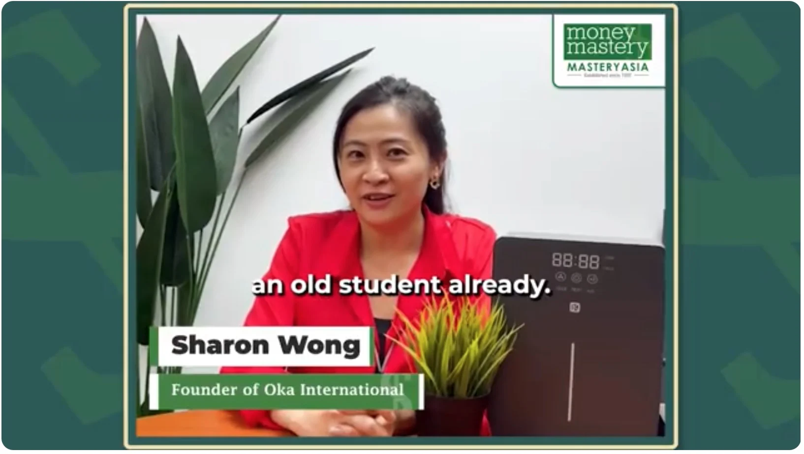 Sharon Wong - Money Mastery Boot Camp